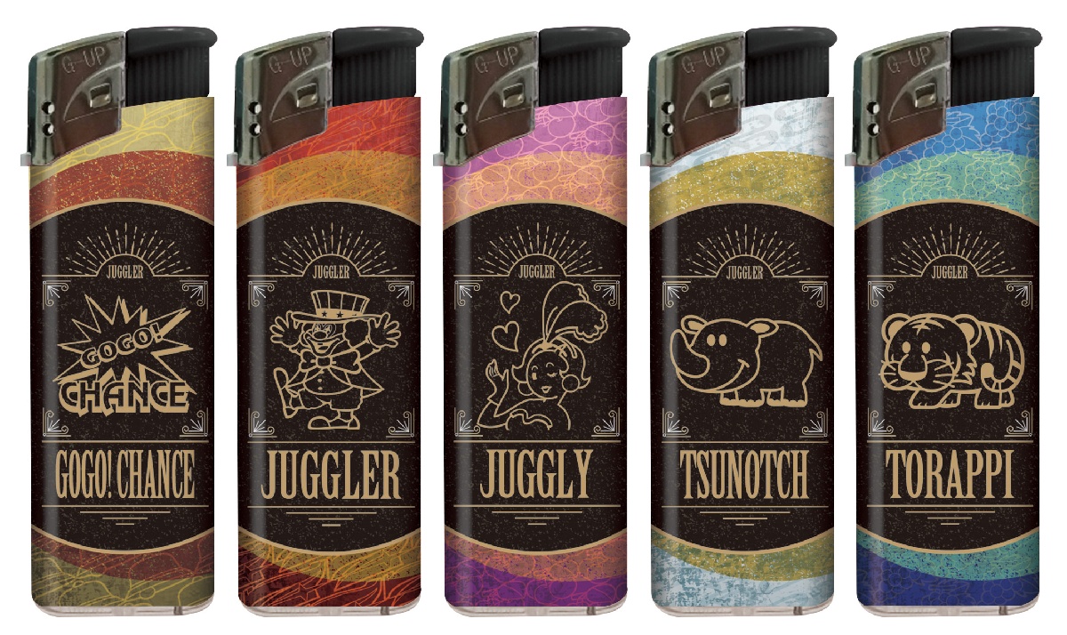 ジャグラーCAFEライター 50本【5種×10個】