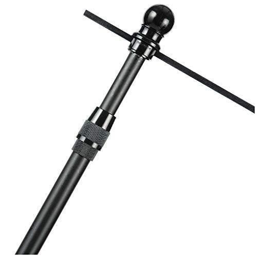 オールブラックポール３ｍ　二段伸縮